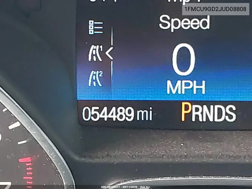 2018 FORD ESCAPE VIN 1FMCU9GD2JUD08808 — фото 15