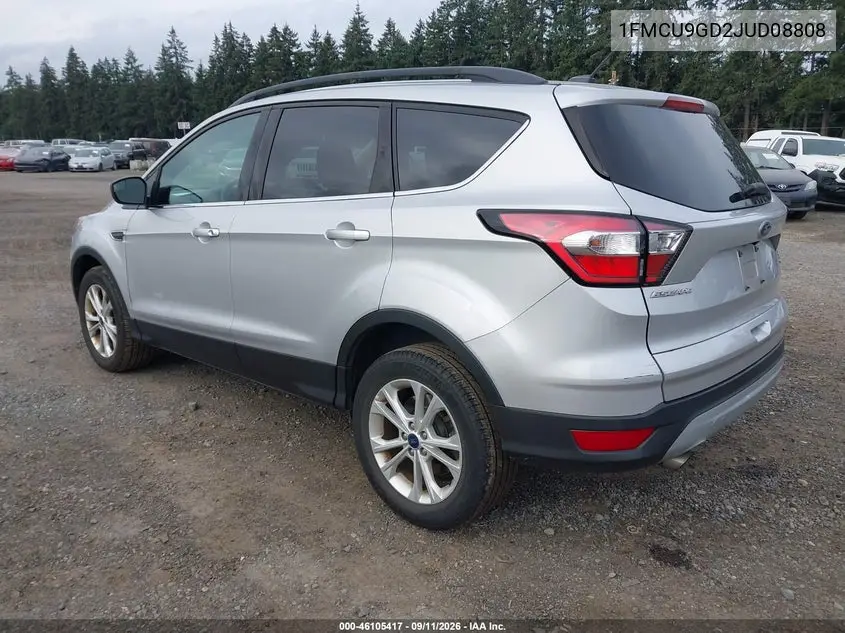 2018 FORD ESCAPE VIN 1FMCU9GD2JUD08808 — фото 3