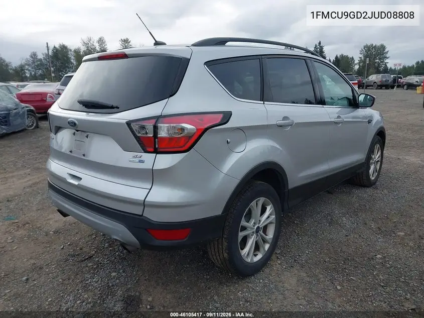2018 FORD ESCAPE VIN 1FMCU9GD2JUD08808 — фото 4