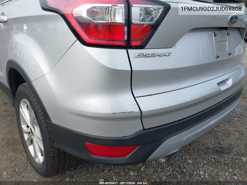 2018 FORD ESCAPE VIN 1FMCU9GD2JUD08808 — фото 6
