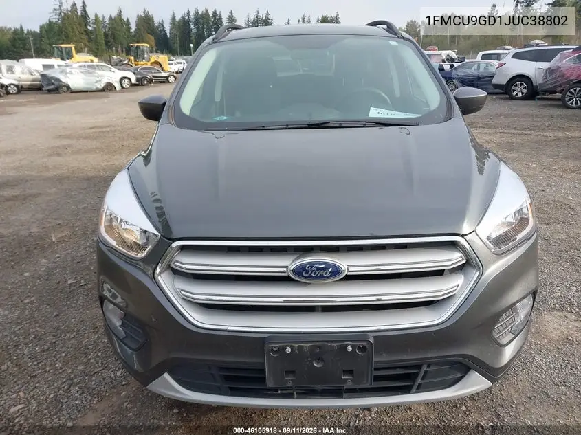 2018 FORD ESCAPE VIN 1FMCU9GD1JUC38802 — фото 12