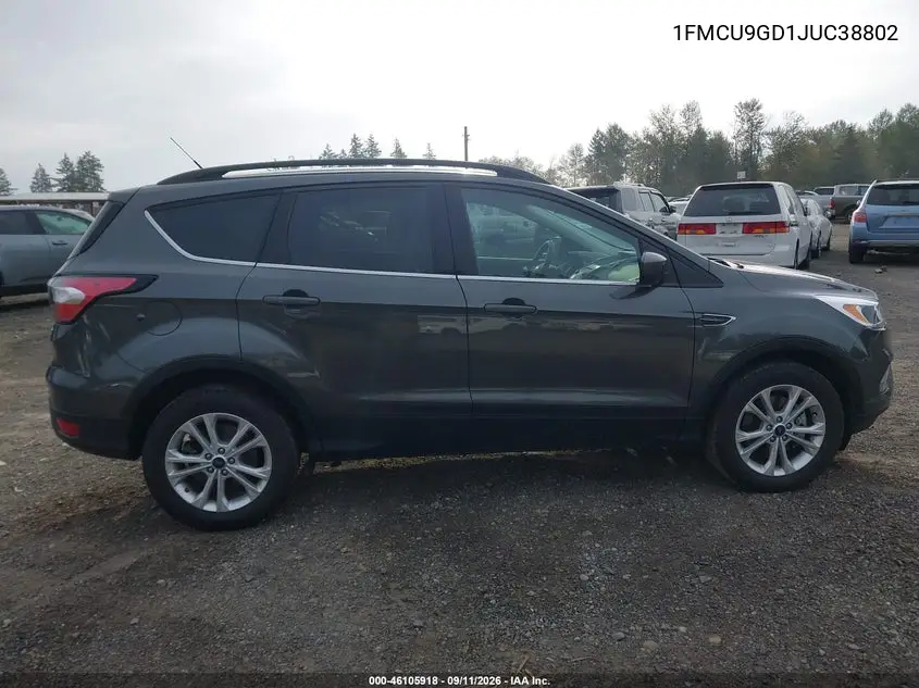 2018 FORD ESCAPE VIN 1FMCU9GD1JUC38802 — фото 13