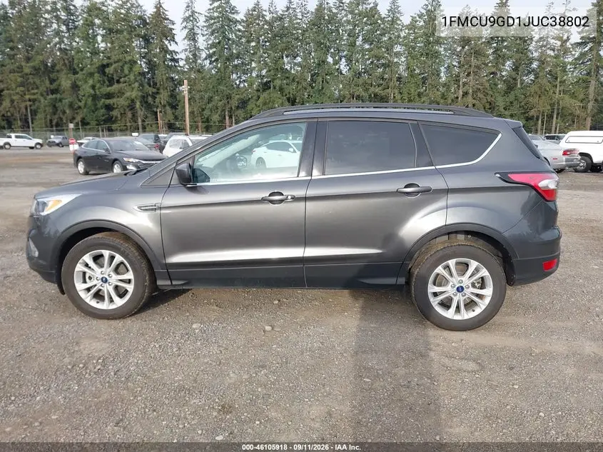 2018 FORD ESCAPE VIN 1FMCU9GD1JUC38802 — фото 14