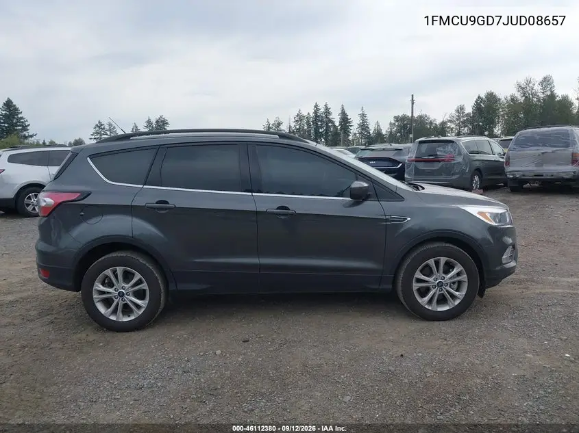 2018 FORD ESCAPE VIN 1FMCU9GD7JUD08657 — фото 13