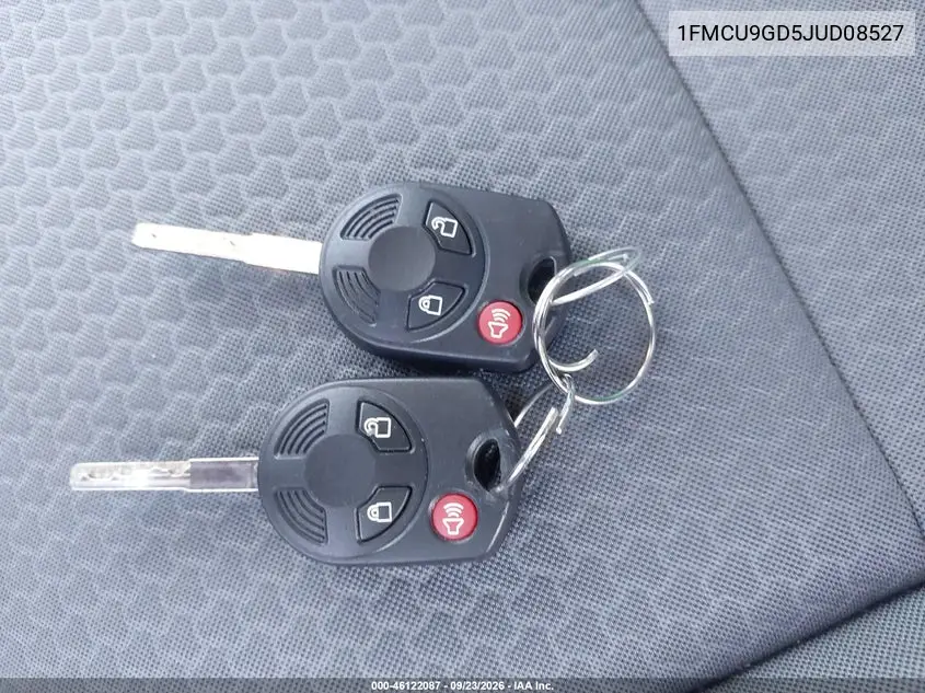 2018 FORD ESCAPE VIN 1FMCU9GD5JUD08527 — фото 11