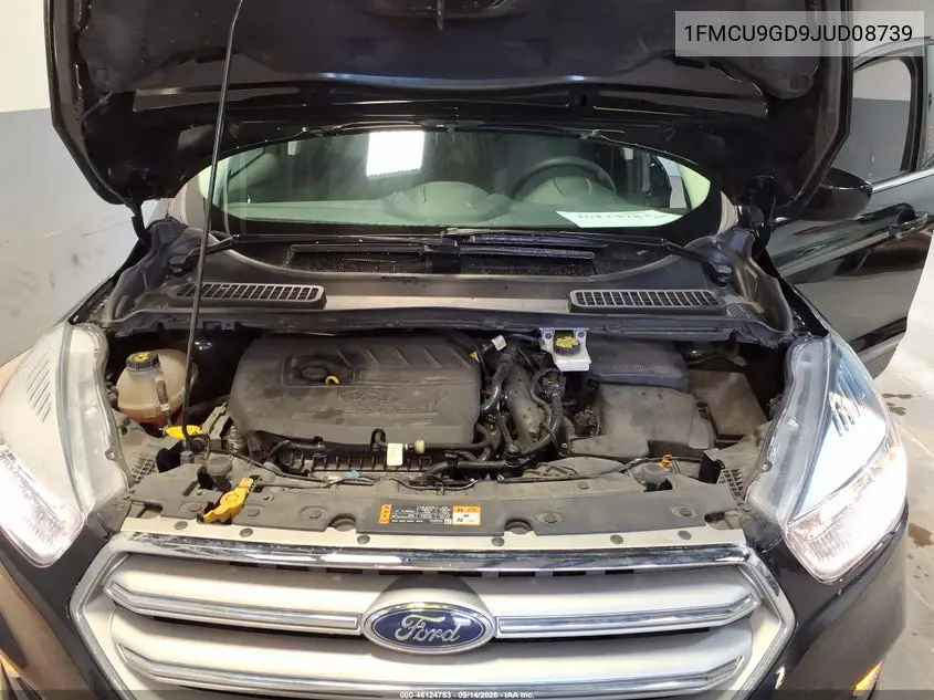 2018 FORD ESCAPE VIN 1FMCU9GD9JUD08739 — фото 10