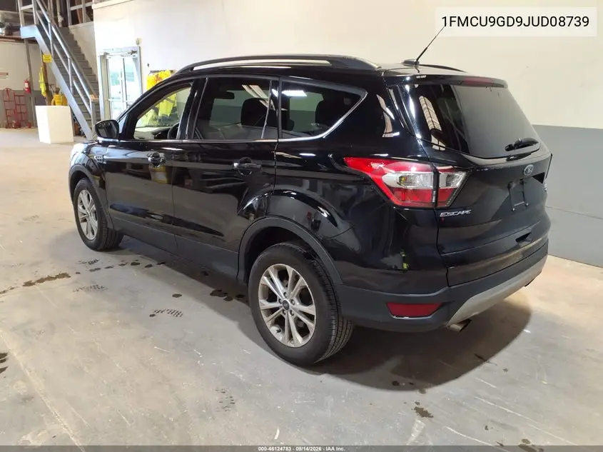 2018 FORD ESCAPE VIN 1FMCU9GD9JUD08739 — фото 3