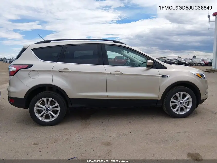 2018 FORD ESCAPE VIN 1FMCU9GD5JUC38849 — фото 13