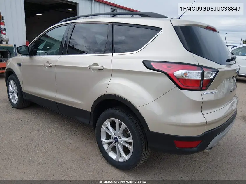 2018 FORD ESCAPE VIN 1FMCU9GD5JUC38849 — фото 3