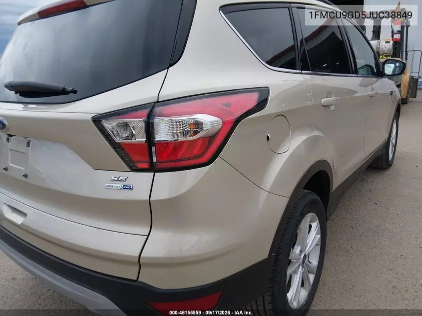 2018 FORD ESCAPE VIN 1FMCU9GD5JUC38849 — фото 6