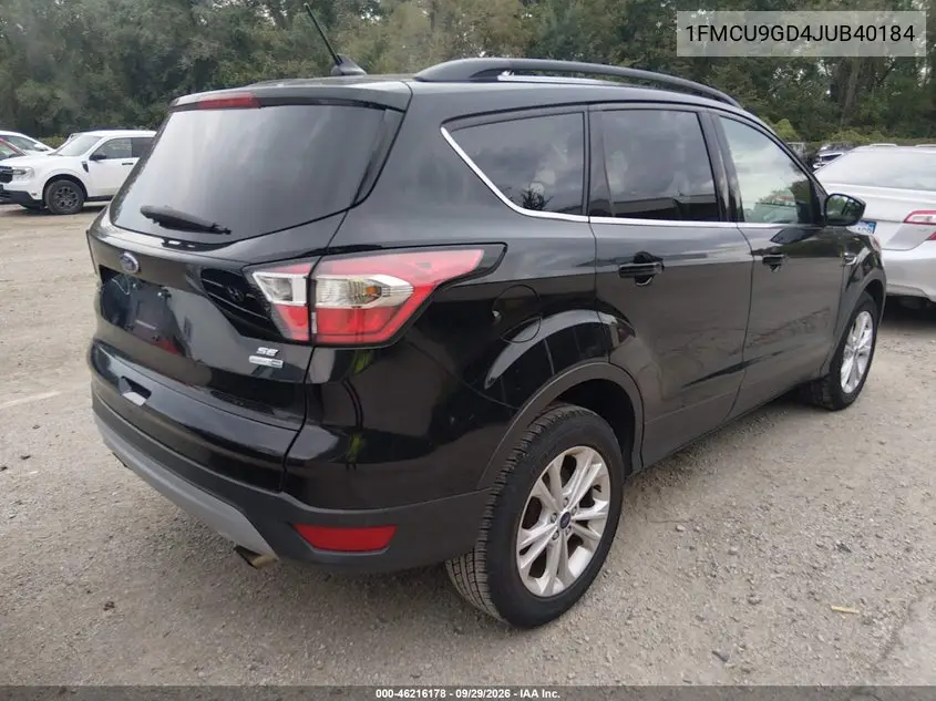 2018 FORD ESCAPE VIN 1FMCU9GD4JUB40184 — фото 4