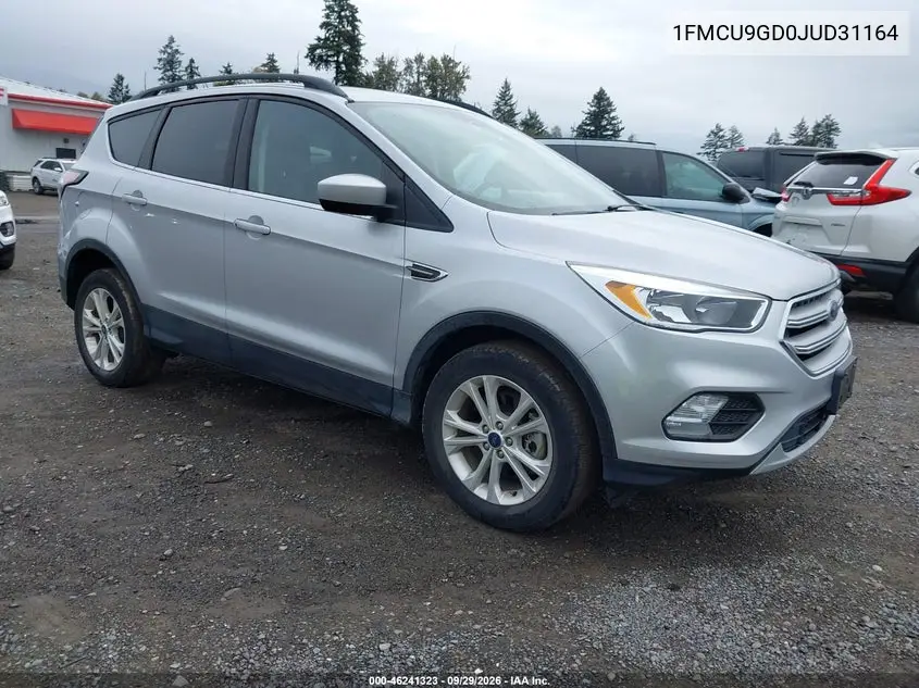 FORD ESCAPE 2018, VIN 1FMCU9GD0JUD31164