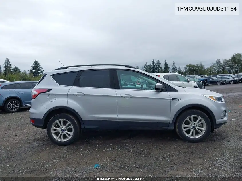 2018 FORD ESCAPE VIN 1FMCU9GD0JUD31164 — фото 13