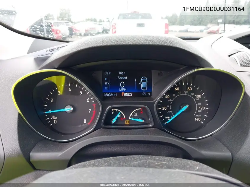 2018 FORD ESCAPE VIN 1FMCU9GD0JUD31164 — фото 7