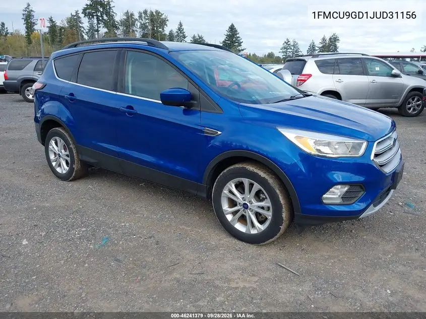 FORD ESCAPE 2018, VIN 1FMCU9GD1JUD31156