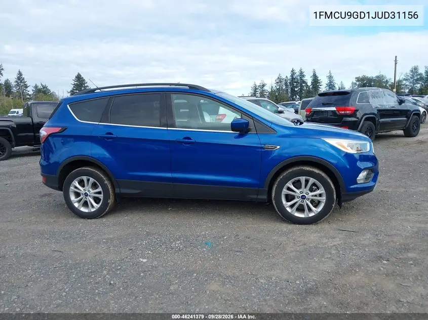 2018 FORD ESCAPE VIN 1FMCU9GD1JUD31156 — фото 13