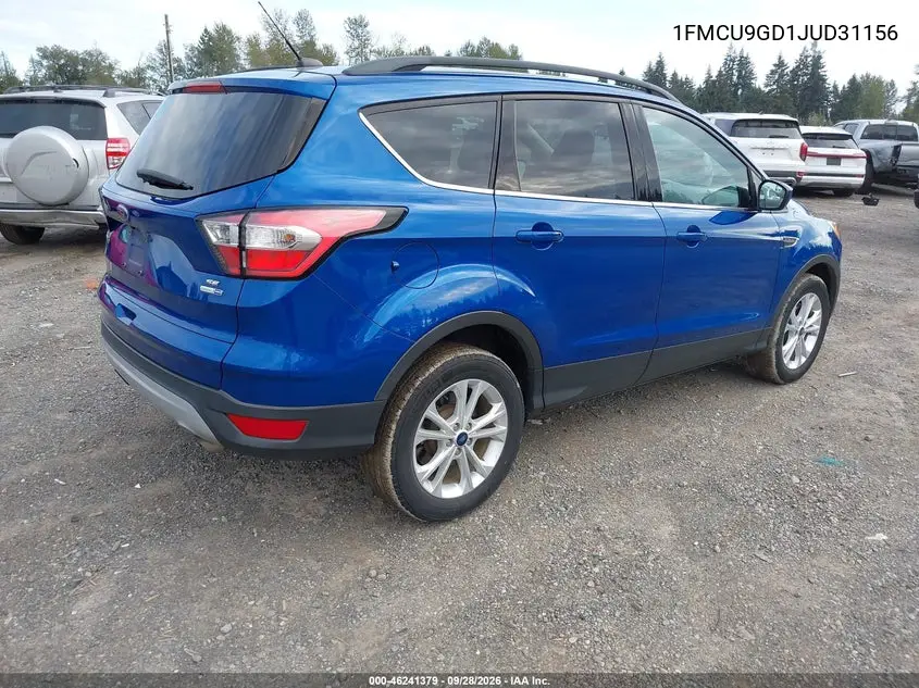 2018 FORD ESCAPE VIN 1FMCU9GD1JUD31156 — фото 4