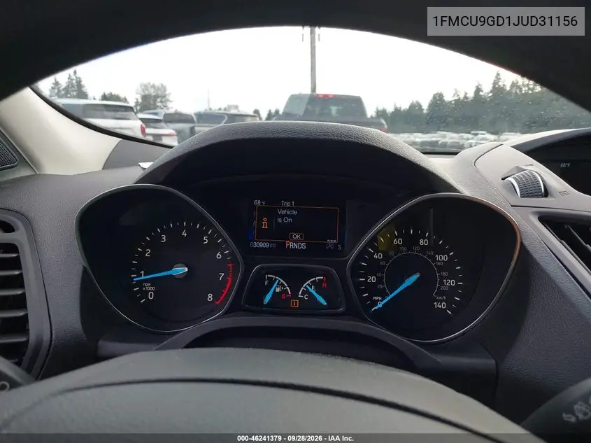 2018 FORD ESCAPE VIN 1FMCU9GD1JUD31156 — фото 7