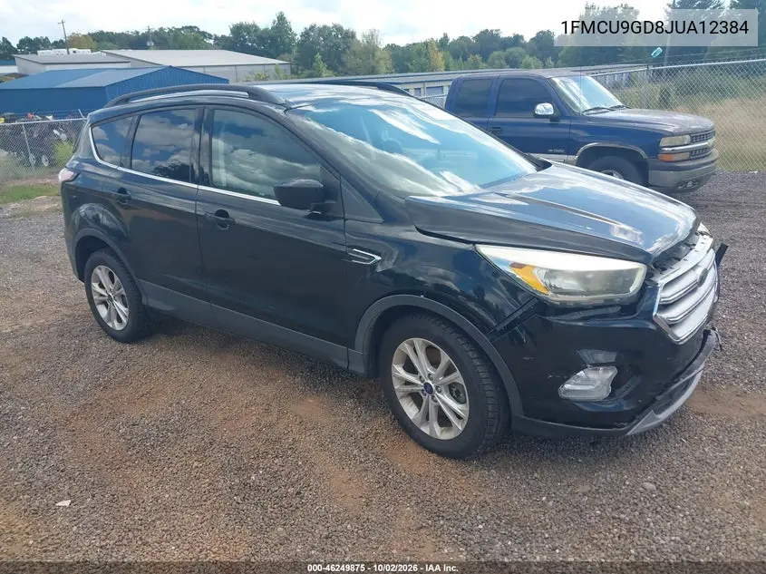 FORD ESCAPE 2018, VIN 1FMCU9GD8JUA12384