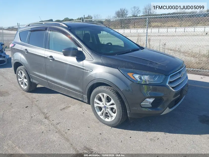 FORD ESCAPE 2018, VIN 1FMCU0GD1JUD05099