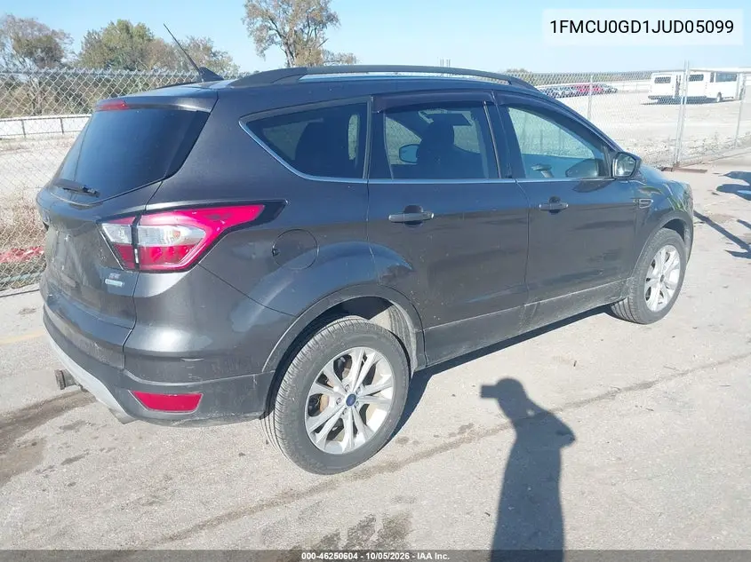 2018 FORD ESCAPE VIN 1FMCU0GD1JUD05099 — фото 4