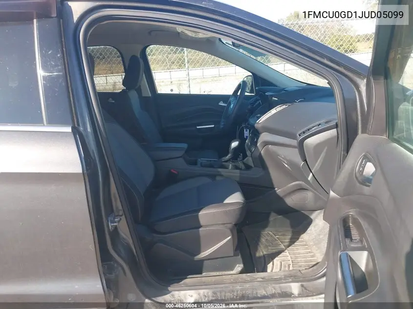 2018 FORD ESCAPE VIN 1FMCU0GD1JUD05099 — фото 5
