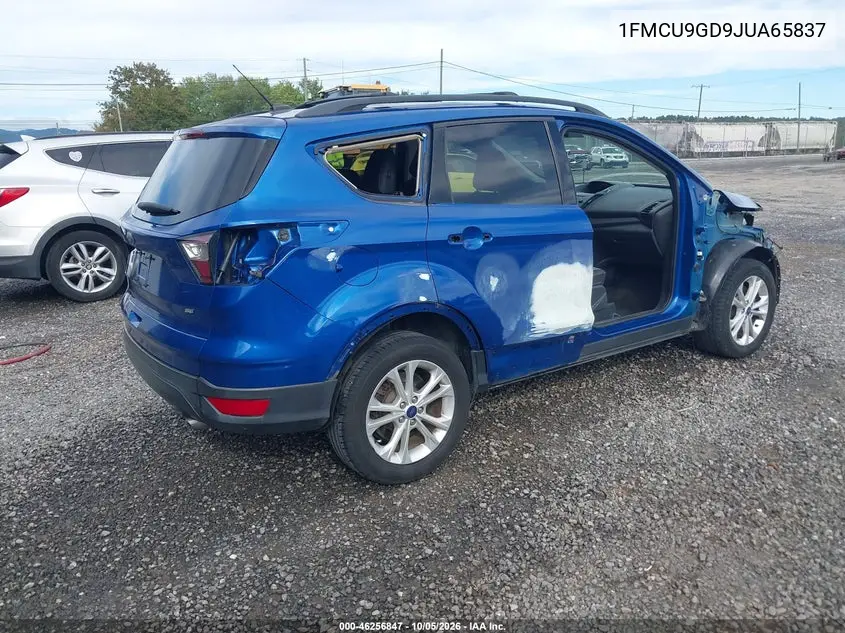2018 FORD ESCAPE VIN 1FMCU9GD9JUA65837 — фото 4