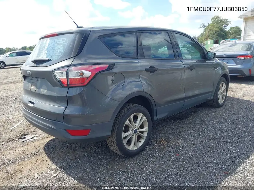 2018 FORD ESCAPE VIN 1FMCU0F77JUB03850 — фото 4
