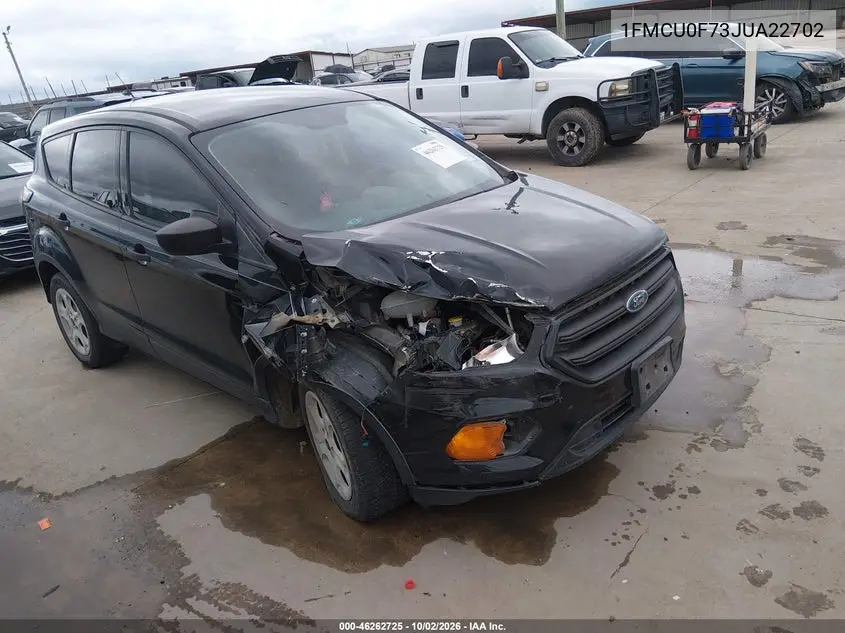 FORD ESCAPE 2018, VIN 1FMCU0F73JUA22702