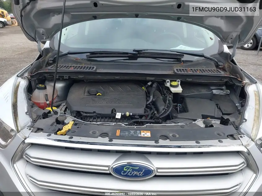 2018 FORD ESCAPE VIN 1FMCU9GD9JUD31163 — фото 10