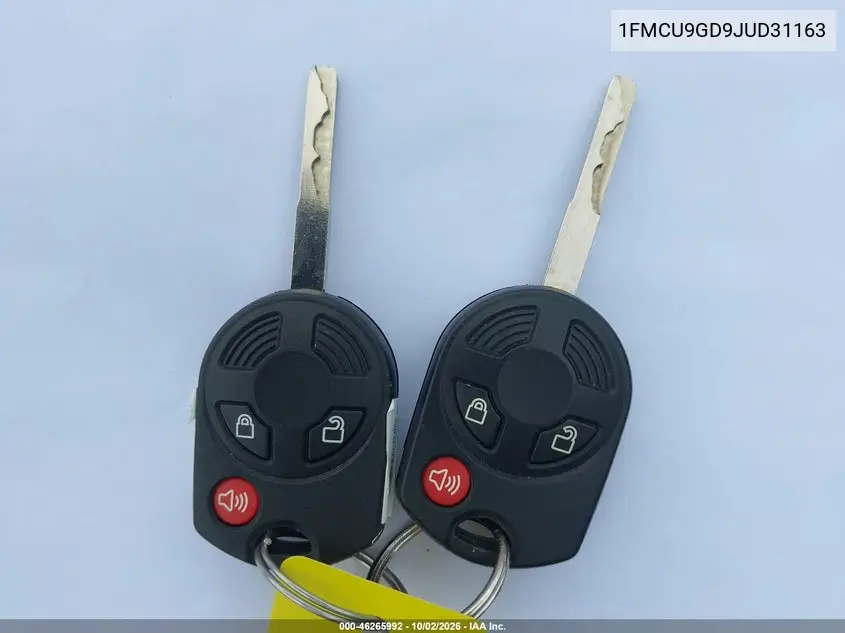 2018 FORD ESCAPE VIN 1FMCU9GD9JUD31163 — фото 11