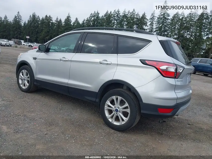 2018 FORD ESCAPE VIN 1FMCU9GD9JUD31163 — фото 3