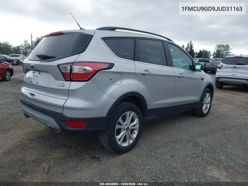 2018 FORD ESCAPE VIN 1FMCU9GD9JUD31163 — фото 4