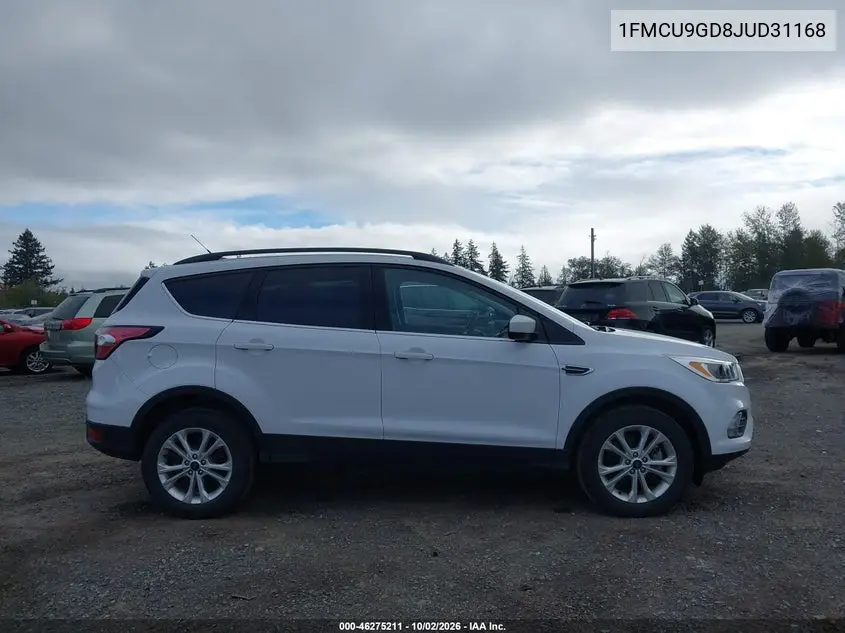 2018 FORD ESCAPE VIN 1FMCU9GD8JUD31168 — фото 13