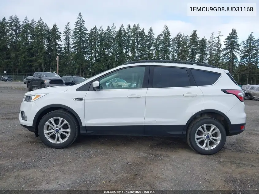 2018 FORD ESCAPE VIN 1FMCU9GD8JUD31168 — фото 14
