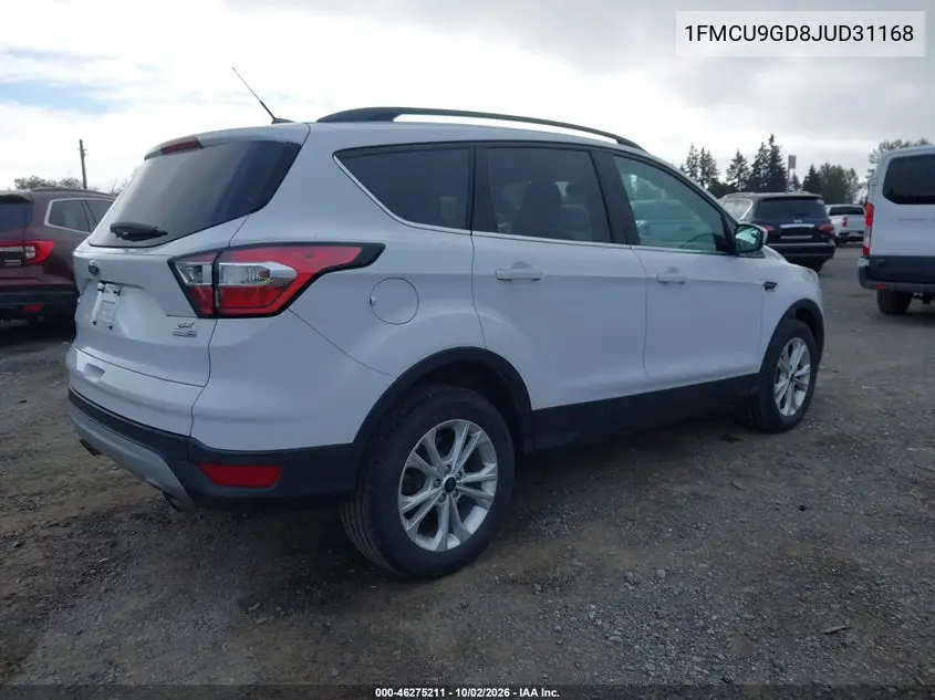 2018 FORD ESCAPE VIN 1FMCU9GD8JUD31168 — фото 4