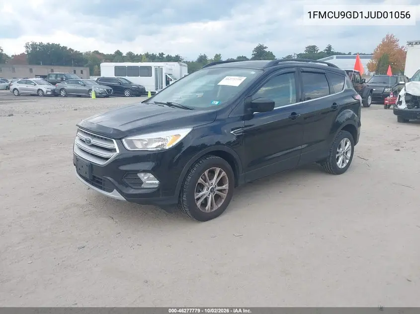 2018 FORD ESCAPE VIN 1FMCU9GD1JUD01056 — фото 2