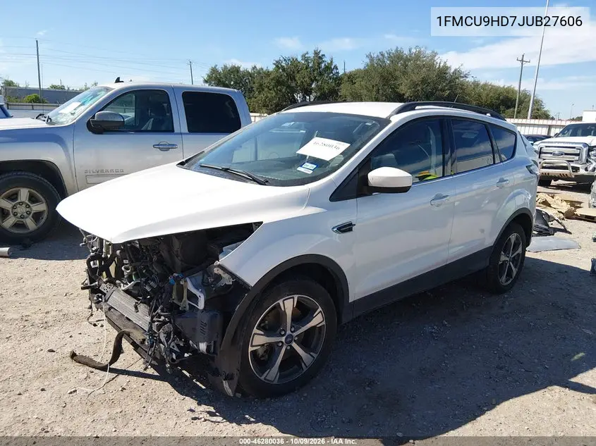 2018 FORD ESCAPE VIN 1FMCU9HD7JUB27606 — фото 2