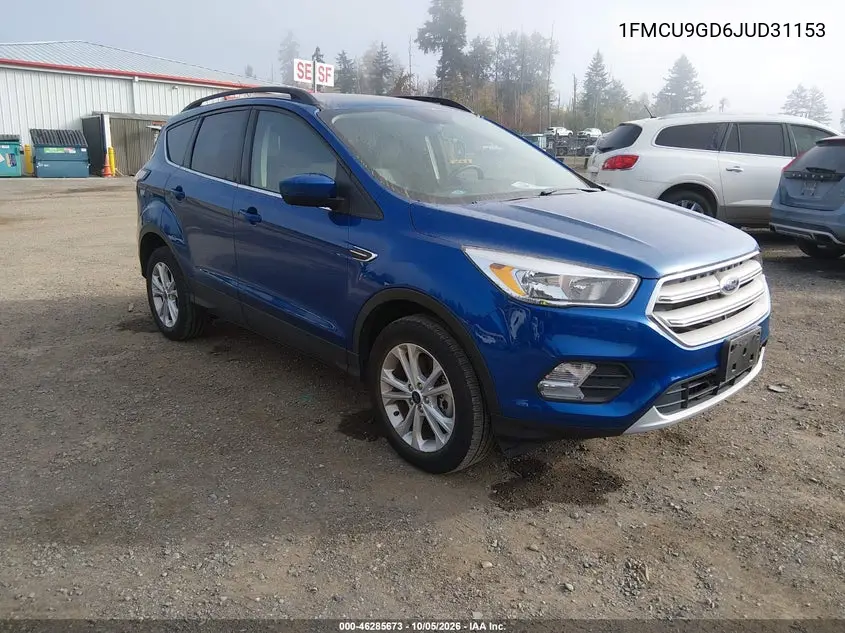 FORD ESCAPE 2018, VIN 1FMCU9GD6JUD31153