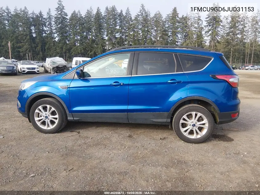 2018 FORD ESCAPE VIN 1FMCU9GD6JUD31153 — фото 14