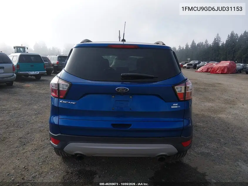 2018 FORD ESCAPE VIN 1FMCU9GD6JUD31153 — фото 16