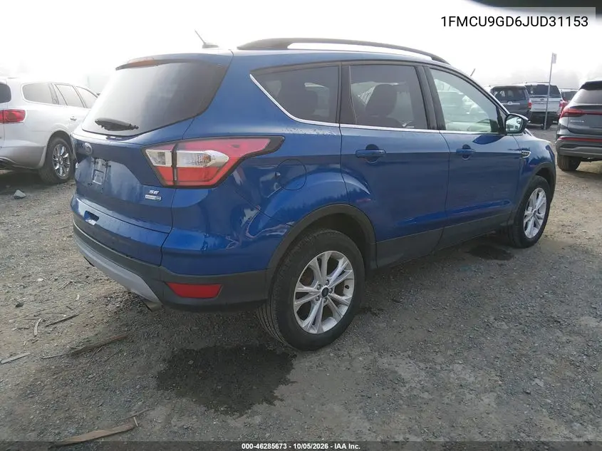 2018 FORD ESCAPE VIN 1FMCU9GD6JUD31153 — фото 4