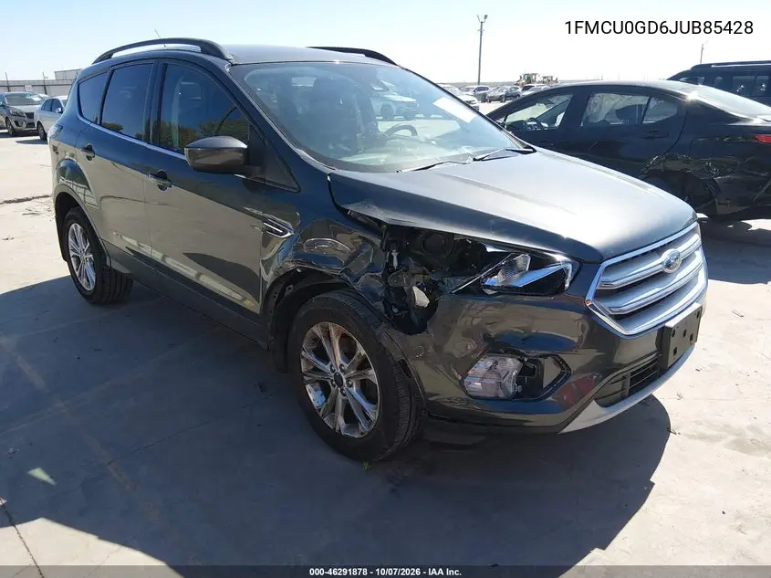 FORD ESCAPE 2018, VIN 1FMCU0GD6JUB85428