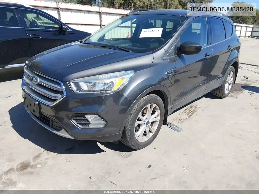 2018 FORD ESCAPE VIN 1FMCU0GD6JUB85428 — фото 2