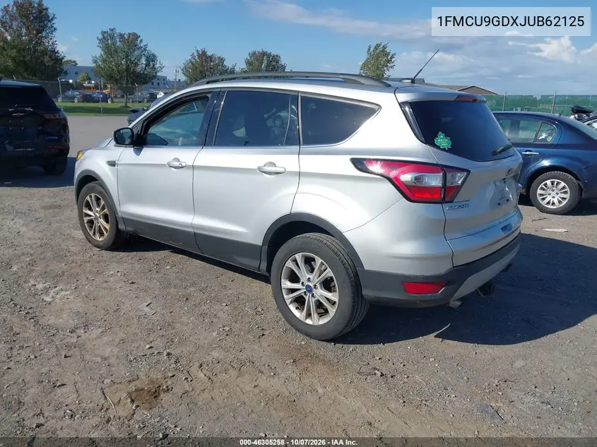 2018 FORD ESCAPE VIN 1FMCU9GDXJUB62125 — фото 3