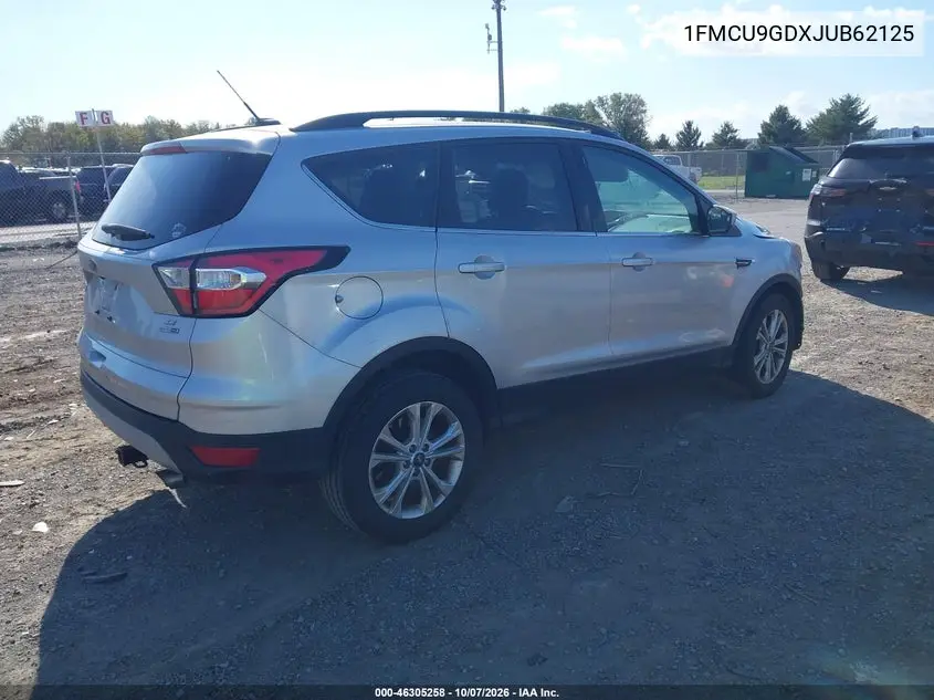 2018 FORD ESCAPE VIN 1FMCU9GDXJUB62125 — фото 4