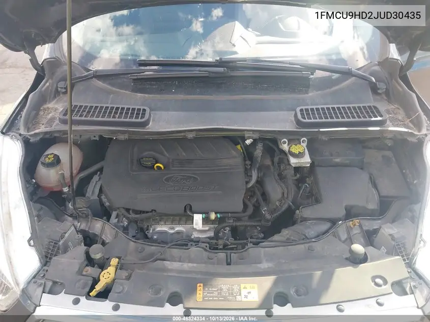 2018 FORD ESCAPE VIN 1FMCU9HD2JUD30435 — фото 10