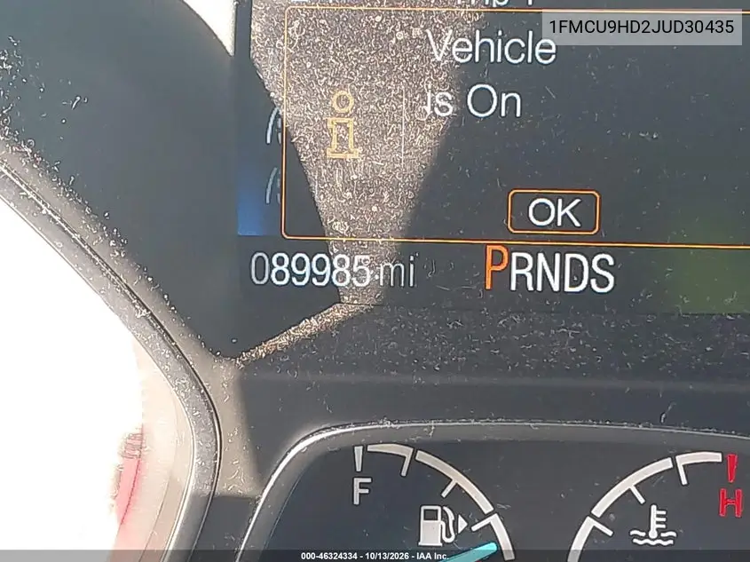 2018 FORD ESCAPE VIN 1FMCU9HD2JUD30435 — фото 15