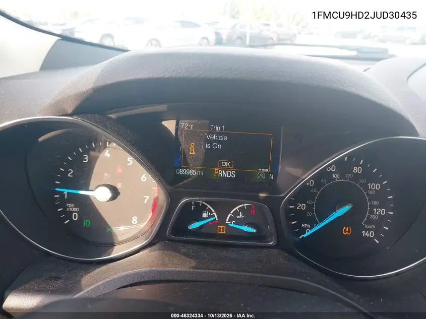 2018 FORD ESCAPE VIN 1FMCU9HD2JUD30435 — фото 7