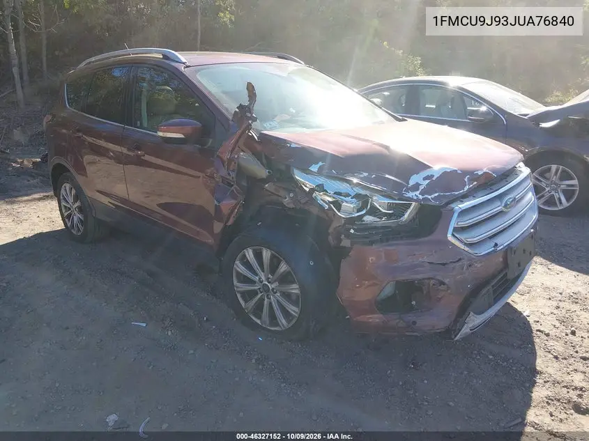 FORD ESCAPE 2018, VIN 1FMCU9J93JUA76840
